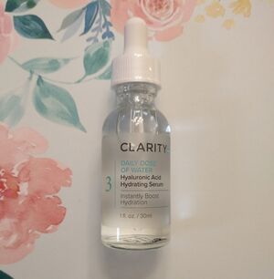 Clarity Daily Dose of Water Hyaluronic Acid Hydrating Serum 30ml